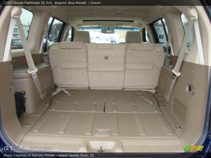 Majestic Blue Metallic / Desert 2007 Nissan Pathfinder SE 4x4
