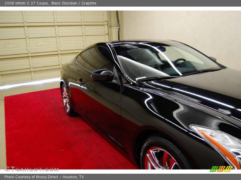Black Obsidian / Graphite 2008 Infiniti G 37 Coupe