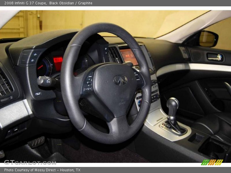 Black Obsidian / Graphite 2008 Infiniti G 37 Coupe