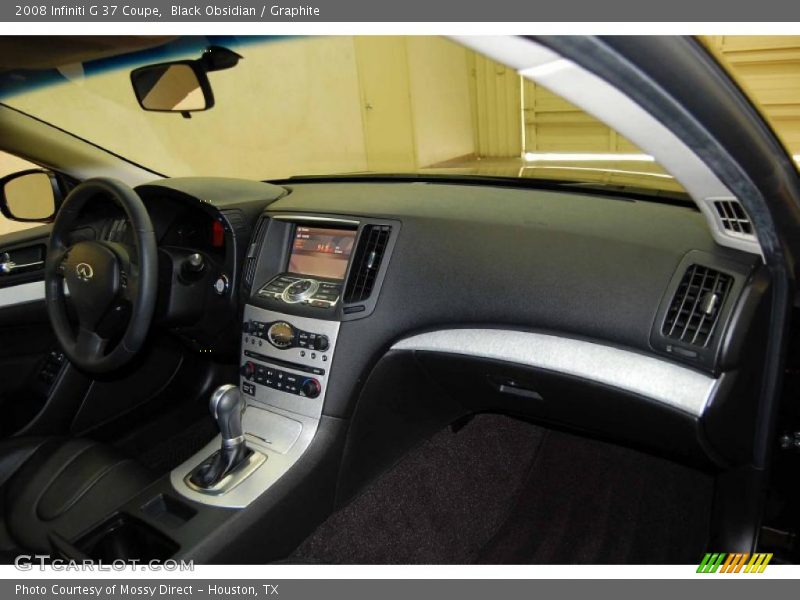 Black Obsidian / Graphite 2008 Infiniti G 37 Coupe