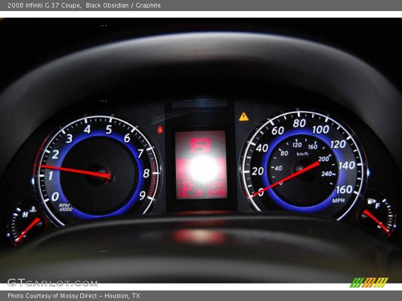 Black Obsidian / Graphite 2008 Infiniti G 37 Coupe