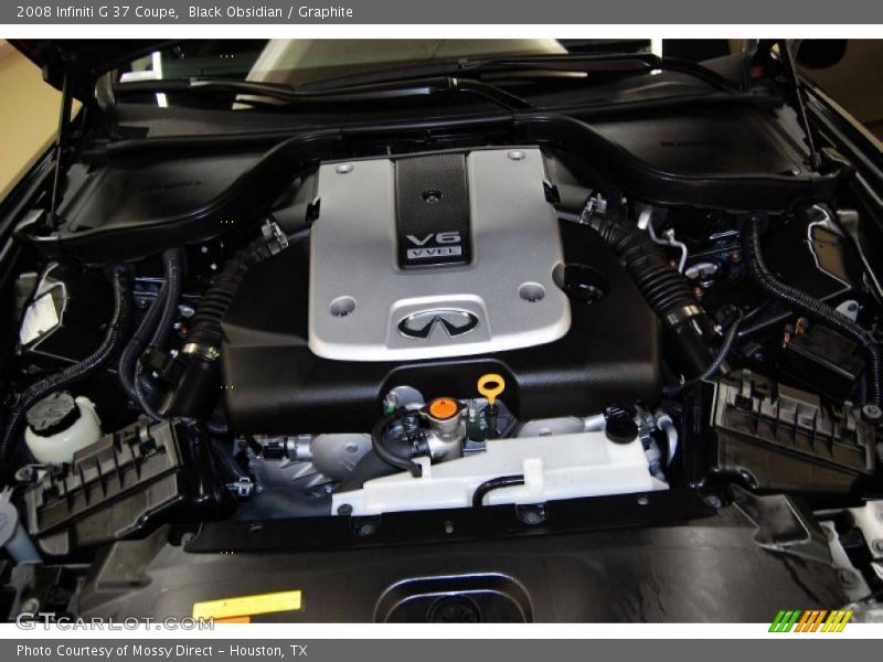 Black Obsidian / Graphite 2008 Infiniti G 37 Coupe