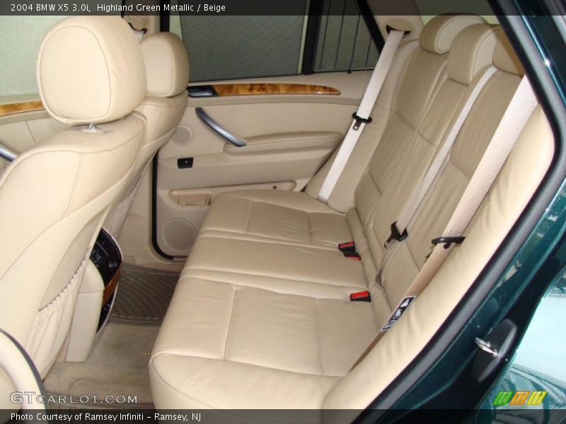 Highland Green Metallic / Beige 2004 BMW X5 3.0i