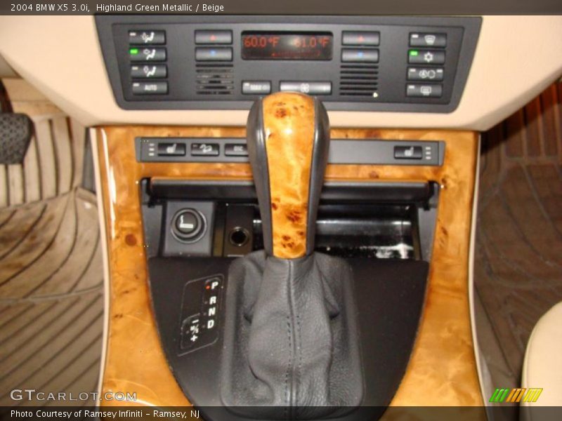 Highland Green Metallic / Beige 2004 BMW X5 3.0i