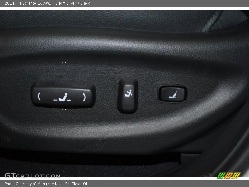 Bright Silver / Black 2011 Kia Sorento EX AWD