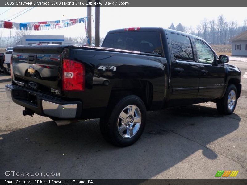 Black / Ebony 2009 Chevrolet Silverado 1500 Hybrid Crew Cab 4x4