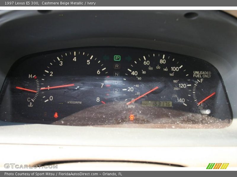 Cashmere Beige Metallic / Ivory 1997 Lexus ES 300