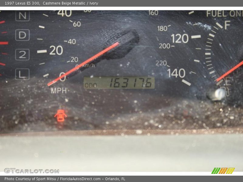 Cashmere Beige Metallic / Ivory 1997 Lexus ES 300