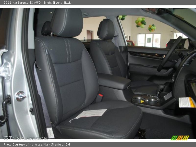 Bright Silver / Black 2011 Kia Sorento EX AWD