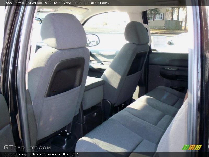 Black / Ebony 2009 Chevrolet Silverado 1500 Hybrid Crew Cab 4x4