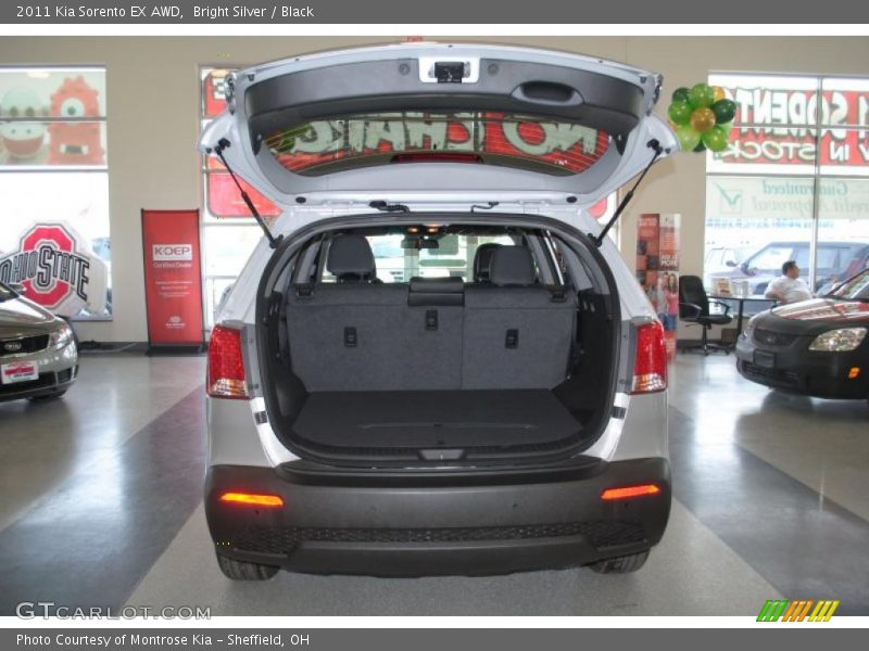 Bright Silver / Black 2011 Kia Sorento EX AWD