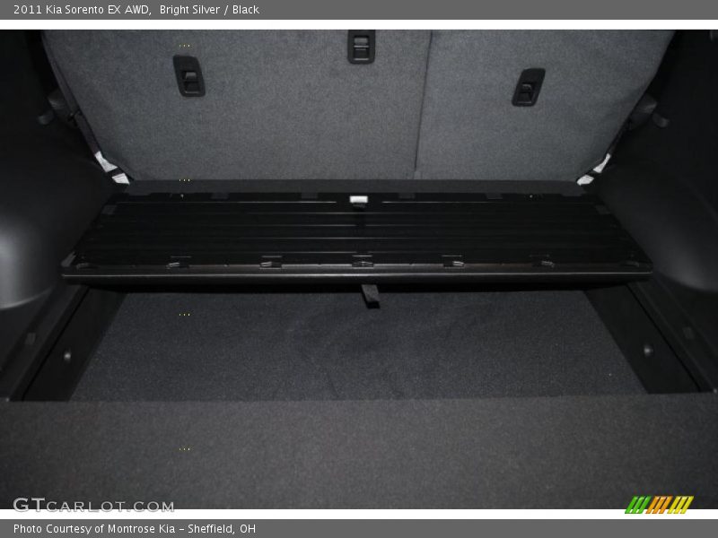 Bright Silver / Black 2011 Kia Sorento EX AWD