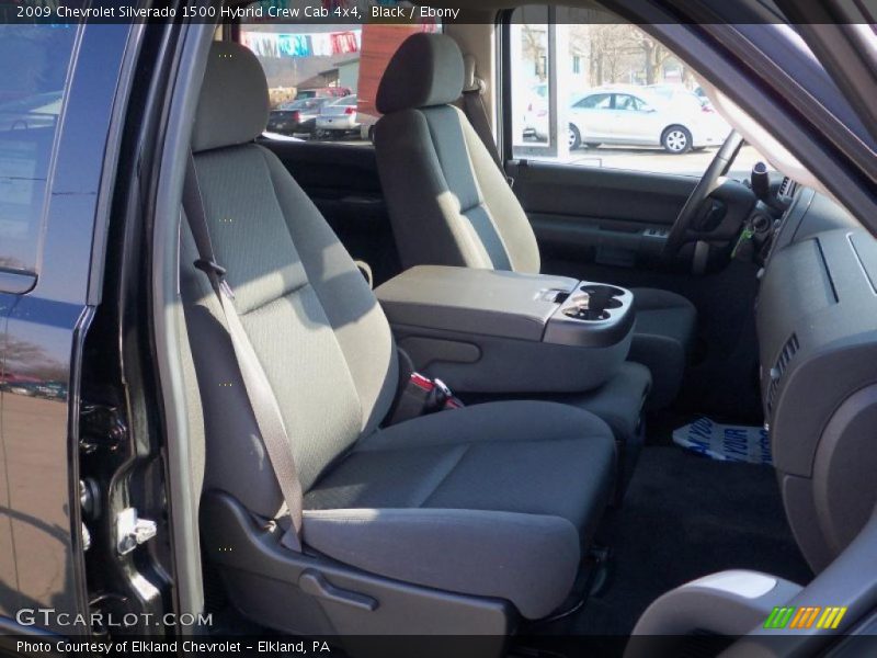 Black / Ebony 2009 Chevrolet Silverado 1500 Hybrid Crew Cab 4x4