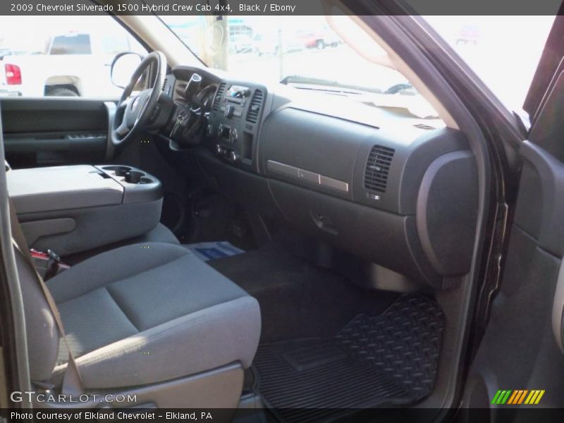 Black / Ebony 2009 Chevrolet Silverado 1500 Hybrid Crew Cab 4x4