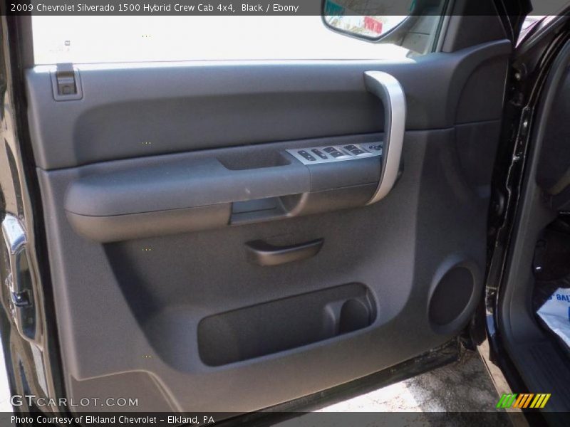 Black / Ebony 2009 Chevrolet Silverado 1500 Hybrid Crew Cab 4x4