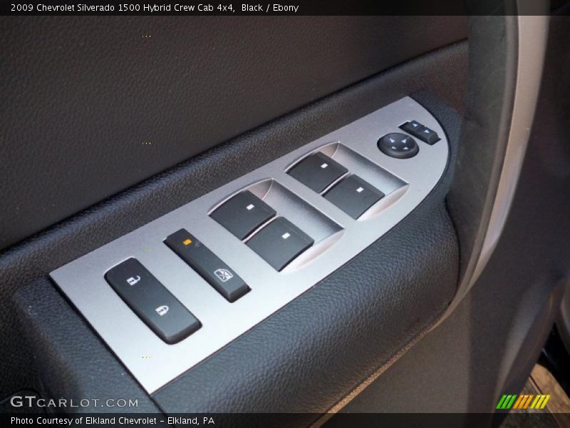 Black / Ebony 2009 Chevrolet Silverado 1500 Hybrid Crew Cab 4x4