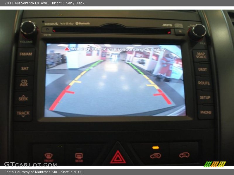 Bright Silver / Black 2011 Kia Sorento EX AWD