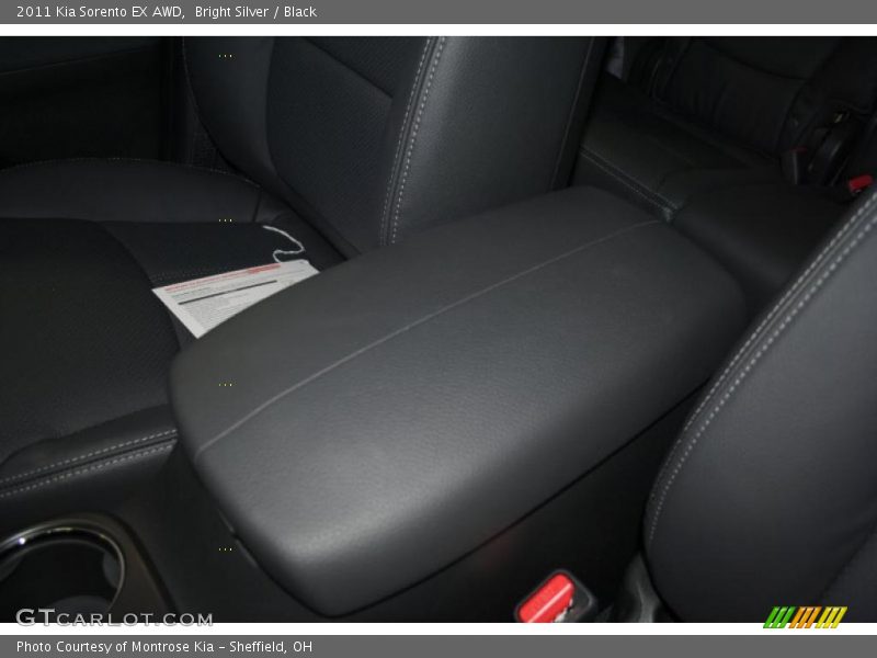 Bright Silver / Black 2011 Kia Sorento EX AWD