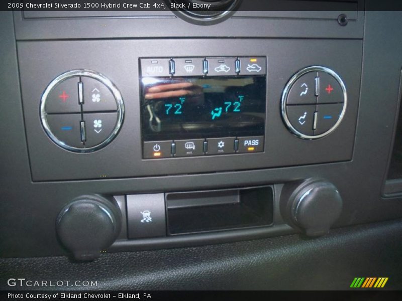 Black / Ebony 2009 Chevrolet Silverado 1500 Hybrid Crew Cab 4x4