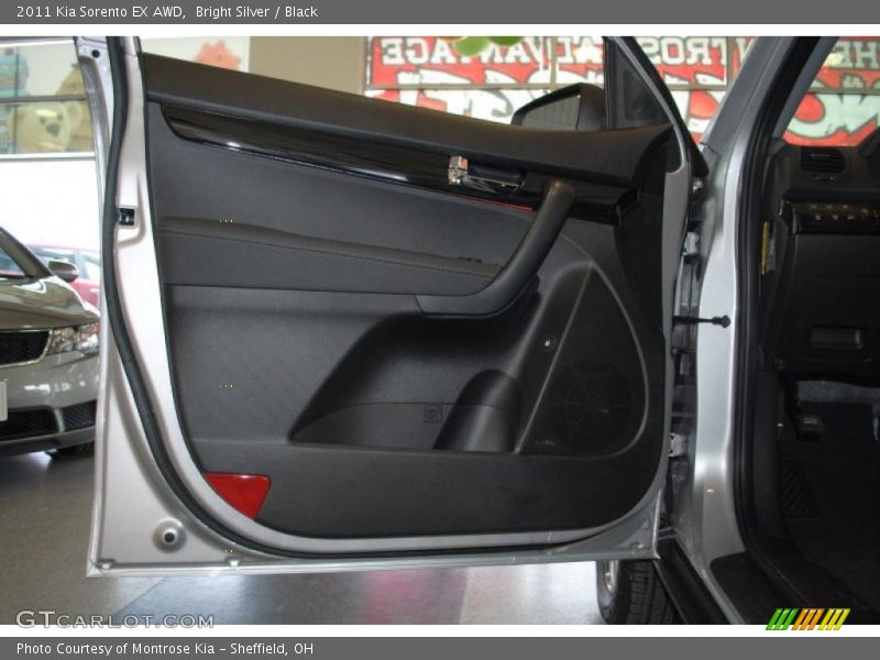 Bright Silver / Black 2011 Kia Sorento EX AWD
