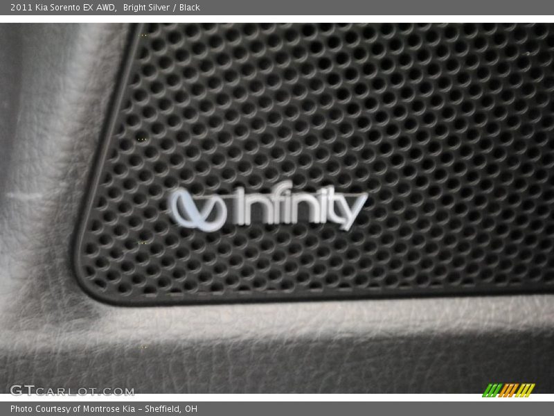 Bright Silver / Black 2011 Kia Sorento EX AWD