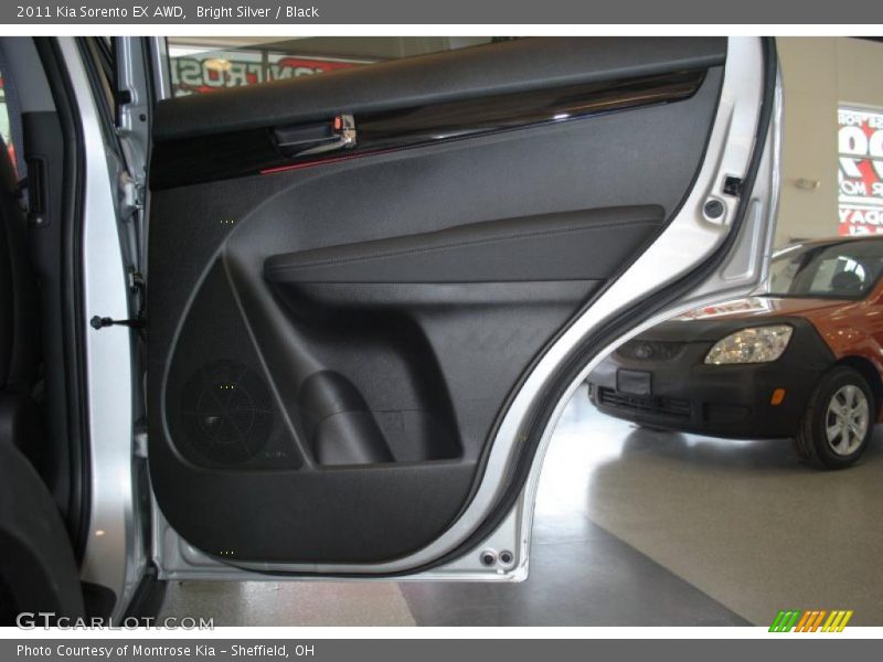 Bright Silver / Black 2011 Kia Sorento EX AWD