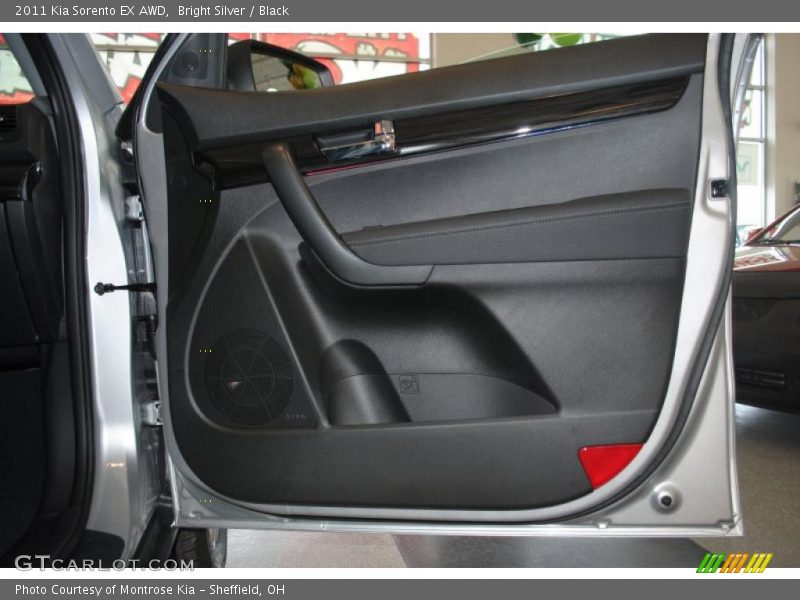 Bright Silver / Black 2011 Kia Sorento EX AWD