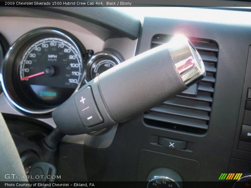Black / Ebony 2009 Chevrolet Silverado 1500 Hybrid Crew Cab 4x4