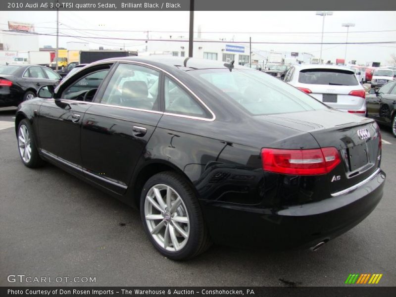 Brilliant Black / Black 2010 Audi A6 3.0 TFSI quattro Sedan
