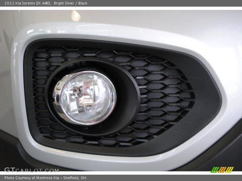 Bright Silver / Black 2011 Kia Sorento EX AWD