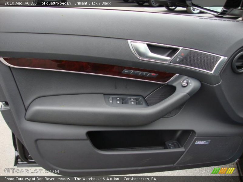 Brilliant Black / Black 2010 Audi A6 3.0 TFSI quattro Sedan