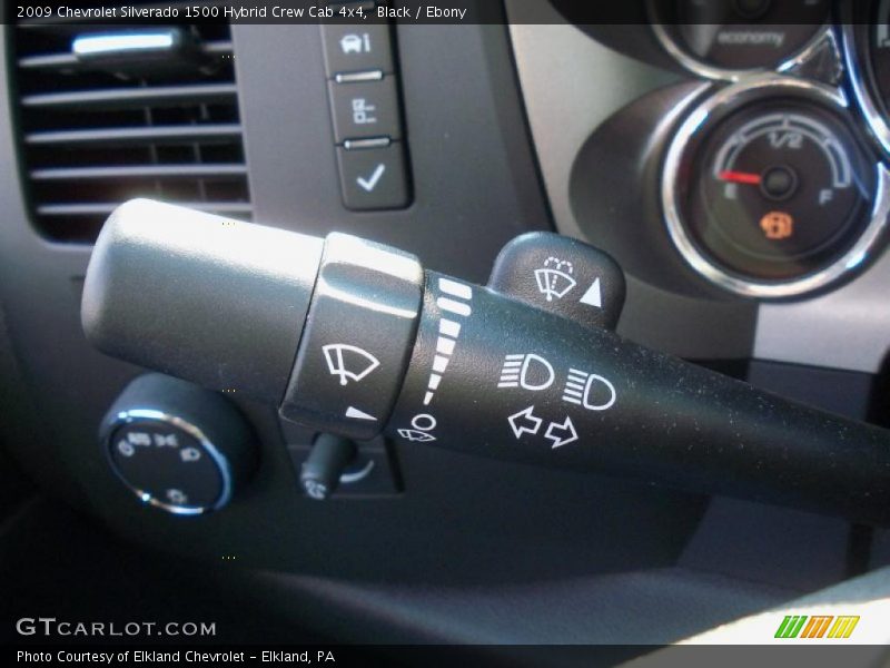 Black / Ebony 2009 Chevrolet Silverado 1500 Hybrid Crew Cab 4x4