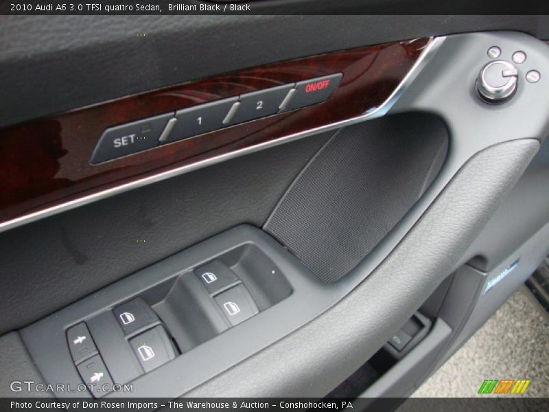 Brilliant Black / Black 2010 Audi A6 3.0 TFSI quattro Sedan