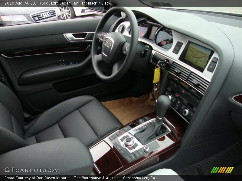 Brilliant Black / Black 2010 Audi A6 3.0 TFSI quattro Sedan