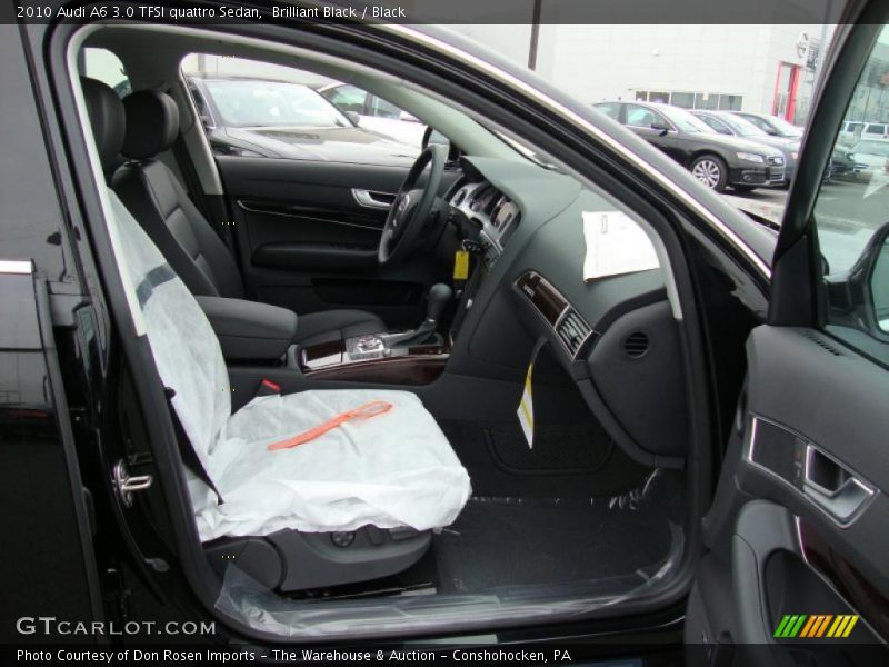Brilliant Black / Black 2010 Audi A6 3.0 TFSI quattro Sedan