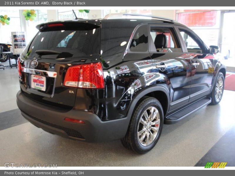 Ebony Black / Black 2011 Kia Sorento EX AWD