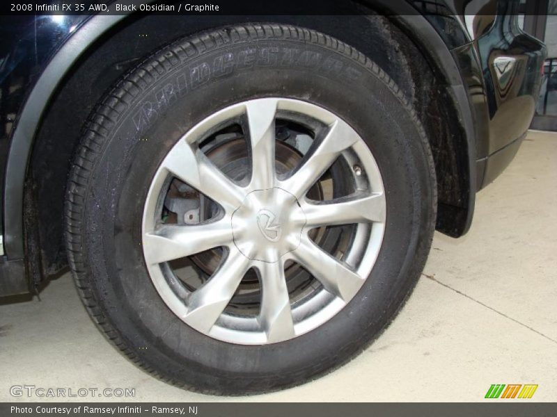 Black Obsidian / Graphite 2008 Infiniti FX 35 AWD