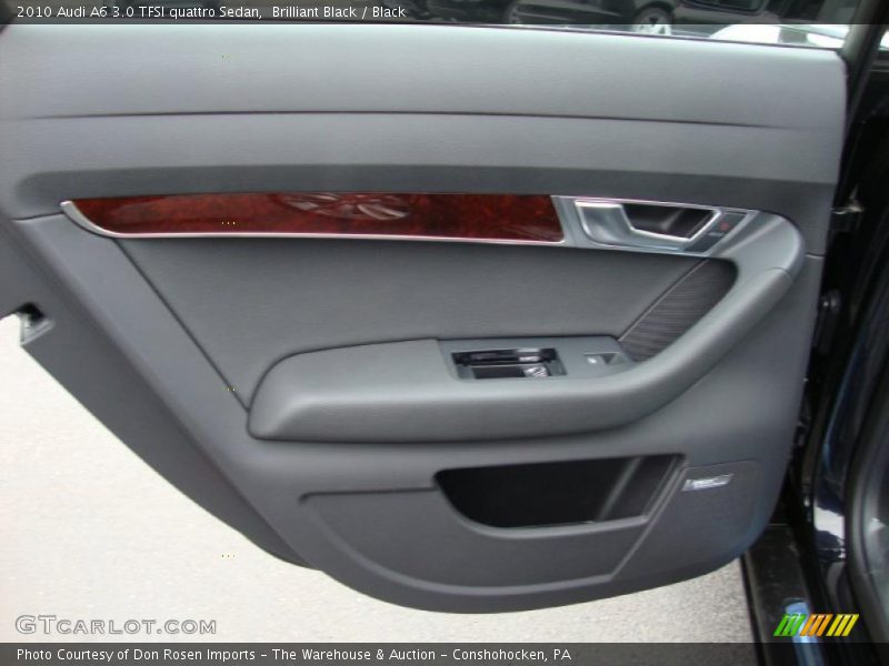 Brilliant Black / Black 2010 Audi A6 3.0 TFSI quattro Sedan