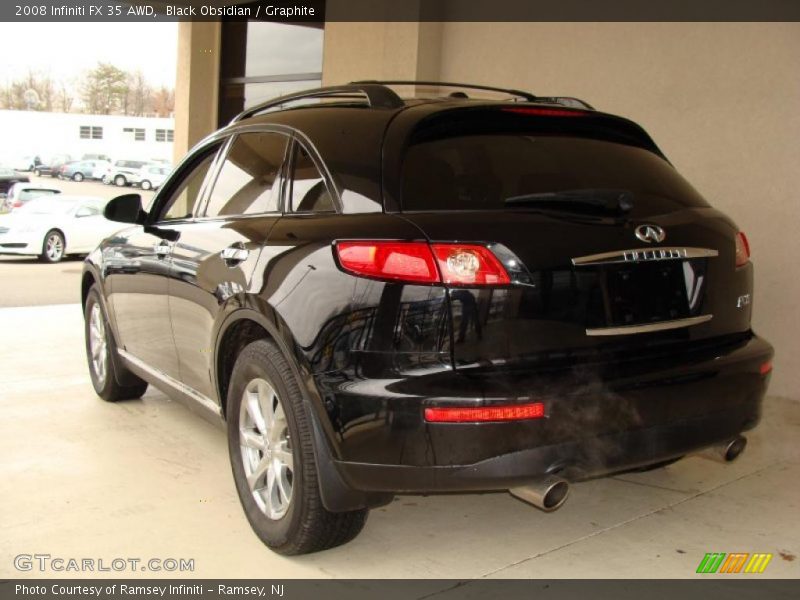 Black Obsidian / Graphite 2008 Infiniti FX 35 AWD
