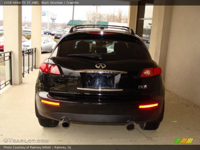 Black Obsidian / Graphite 2008 Infiniti FX 35 AWD