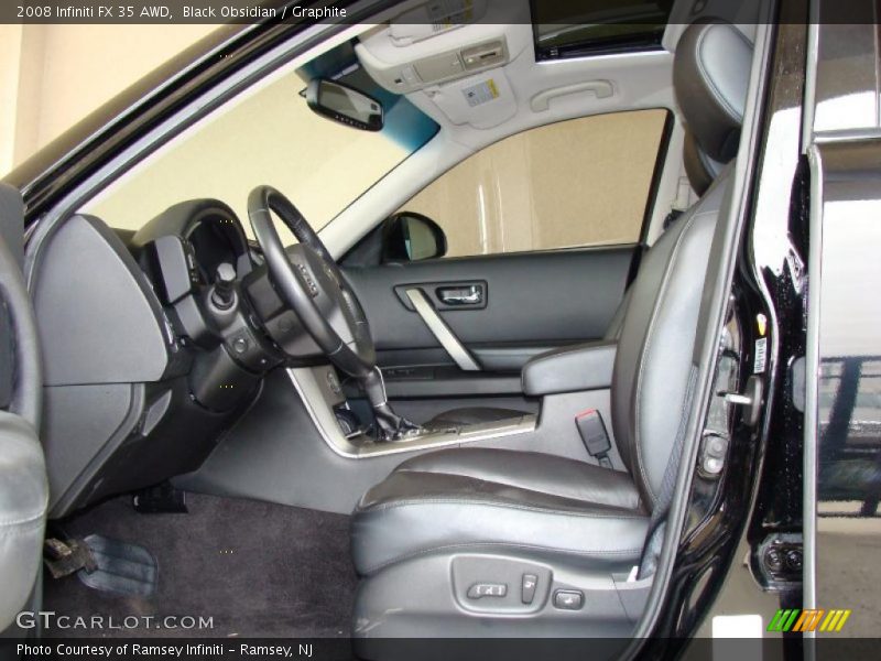 Black Obsidian / Graphite 2008 Infiniti FX 35 AWD