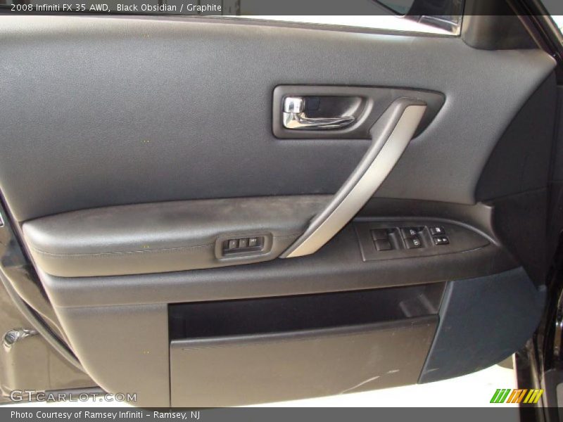 Black Obsidian / Graphite 2008 Infiniti FX 35 AWD