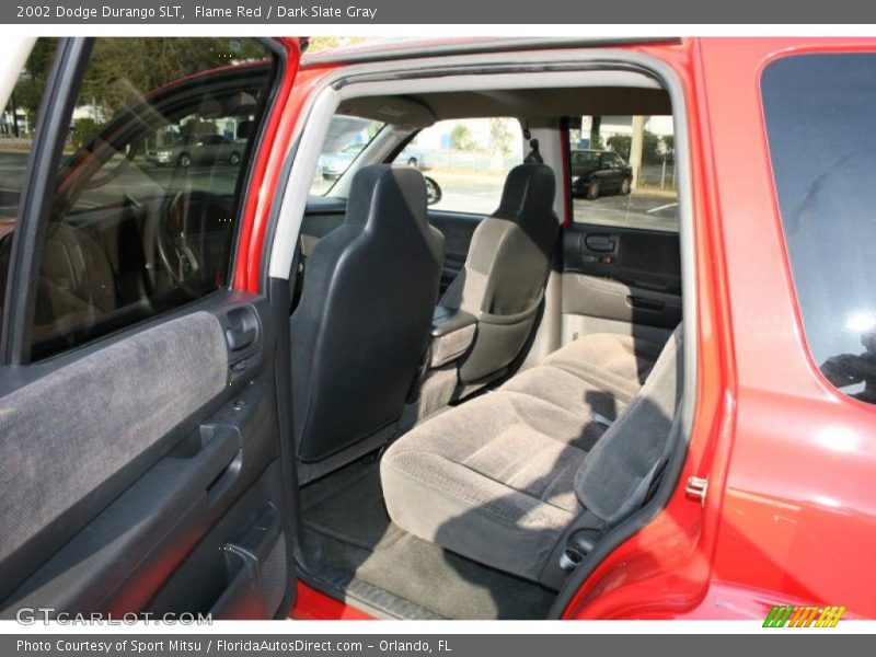 Flame Red / Dark Slate Gray 2002 Dodge Durango SLT