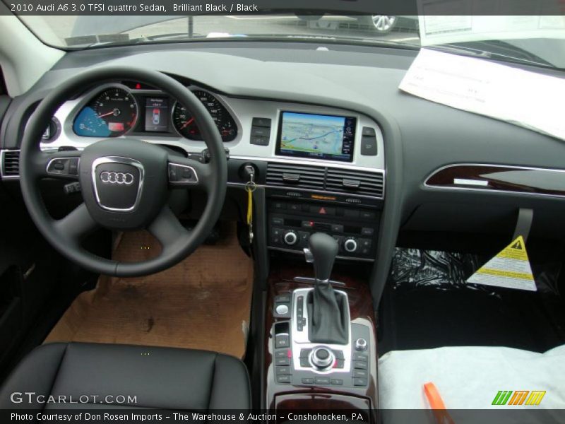 Brilliant Black / Black 2010 Audi A6 3.0 TFSI quattro Sedan