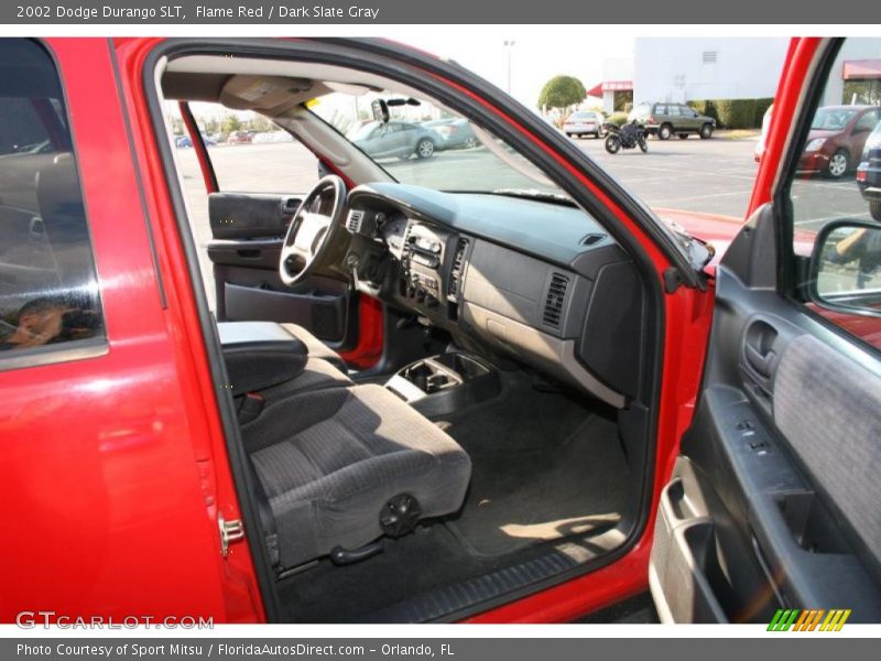 Flame Red / Dark Slate Gray 2002 Dodge Durango SLT