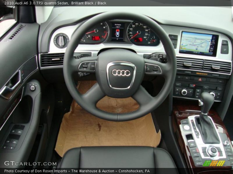 Brilliant Black / Black 2010 Audi A6 3.0 TFSI quattro Sedan