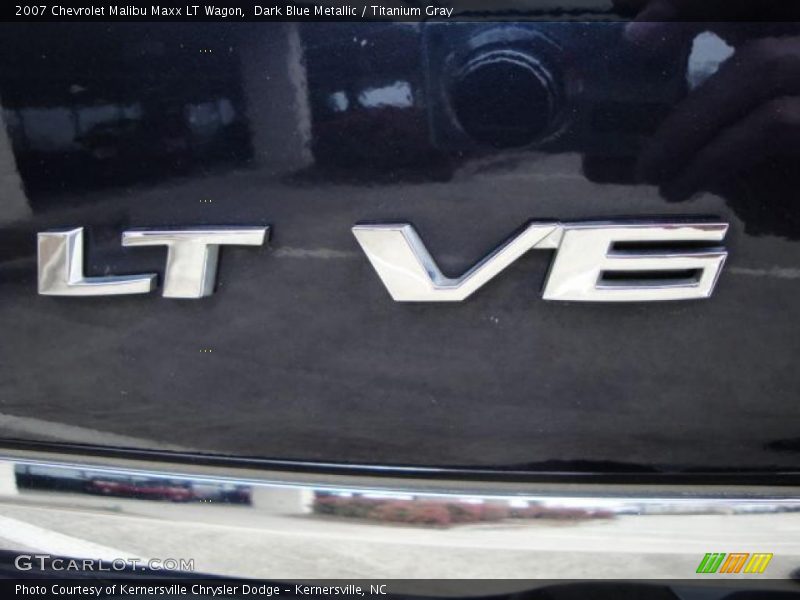 Dark Blue Metallic / Titanium Gray 2007 Chevrolet Malibu Maxx LT Wagon