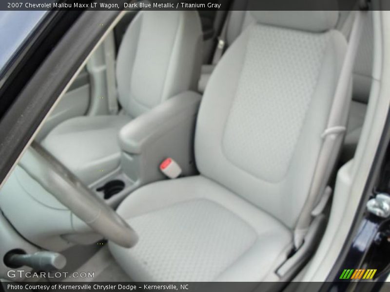 Dark Blue Metallic / Titanium Gray 2007 Chevrolet Malibu Maxx LT Wagon