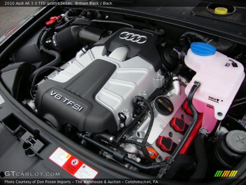 Brilliant Black / Black 2010 Audi A6 3.0 TFSI quattro Sedan
