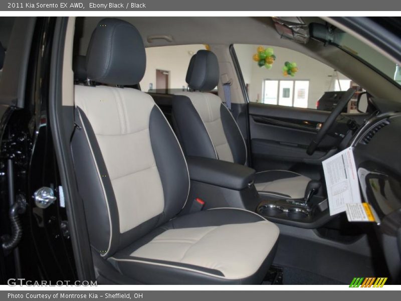 Ebony Black / Black 2011 Kia Sorento EX AWD